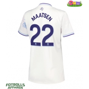 Aston Villa Ian Maatsen #22 Tredje Tröja Kvinnor 2025-26 Kortärmad